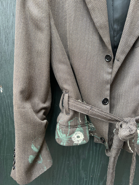 Upcycled blazer / jakker mm med serigrafi