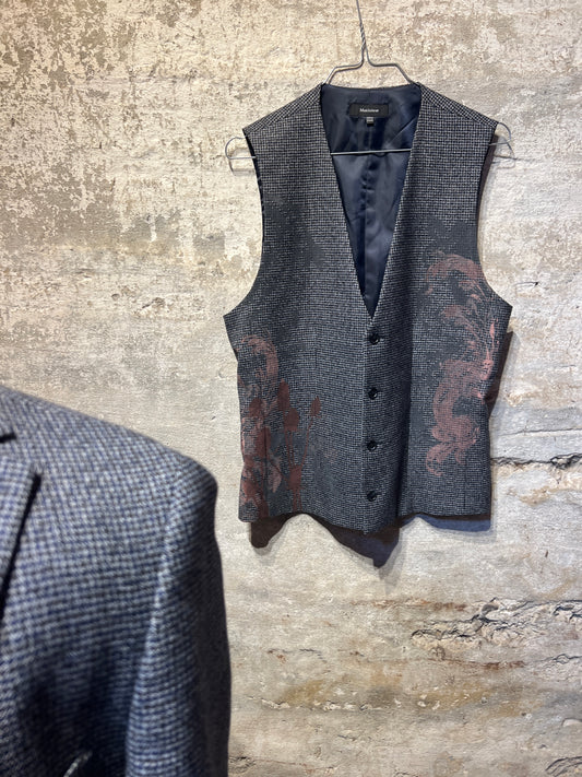Blazer str. 38/40. Matchende vest