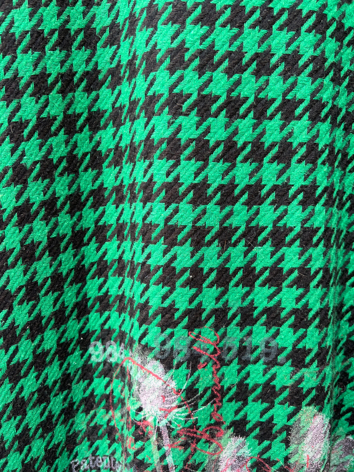 Upcycled blazer / jakker mm med serigrafi