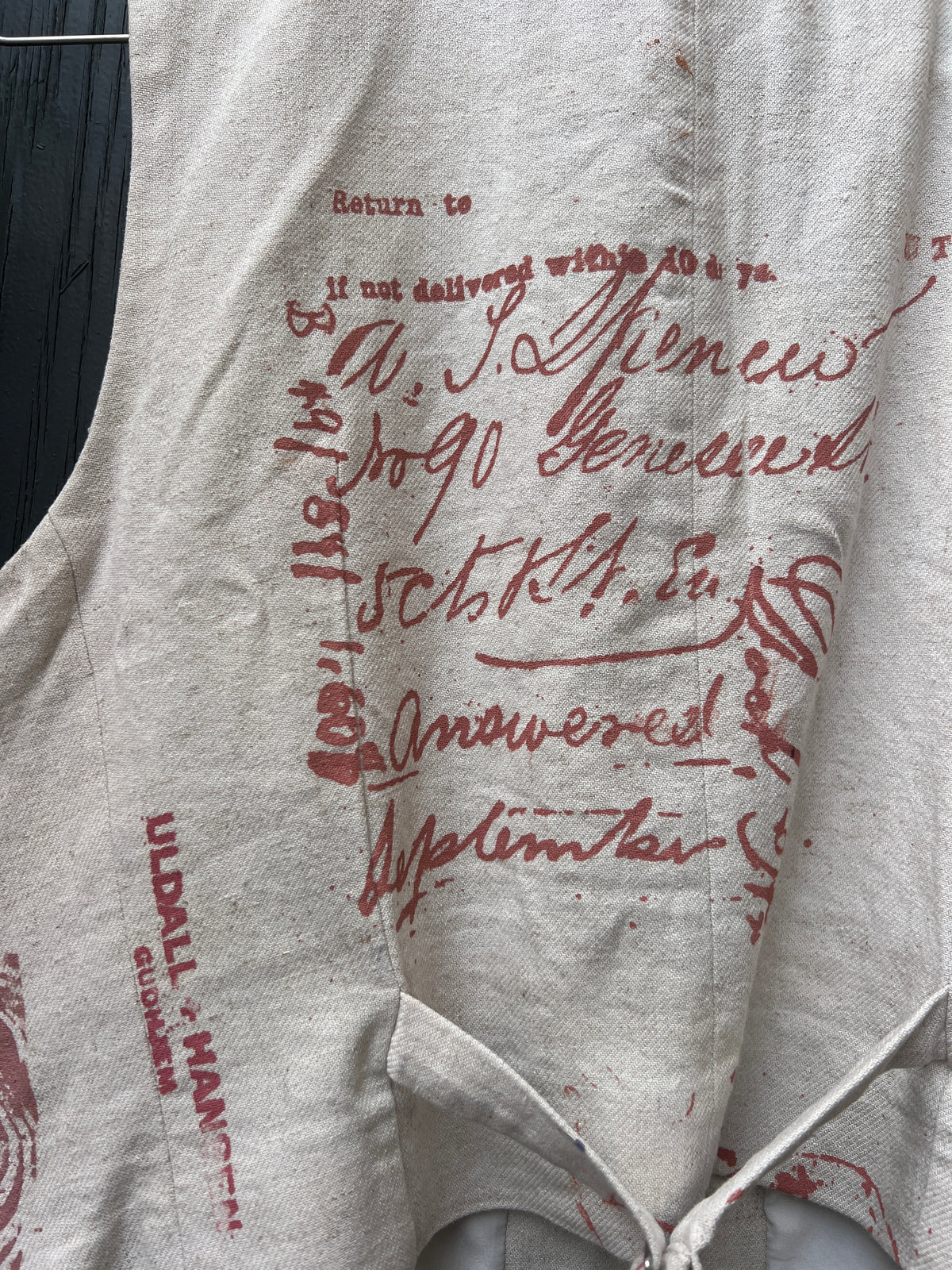 ♻️ Upcyclede veste fra ULDALL+HANSEN