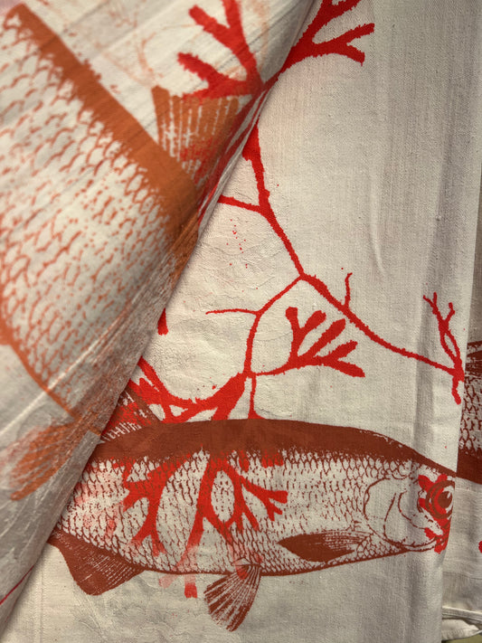 Dug med rødt havmiljø