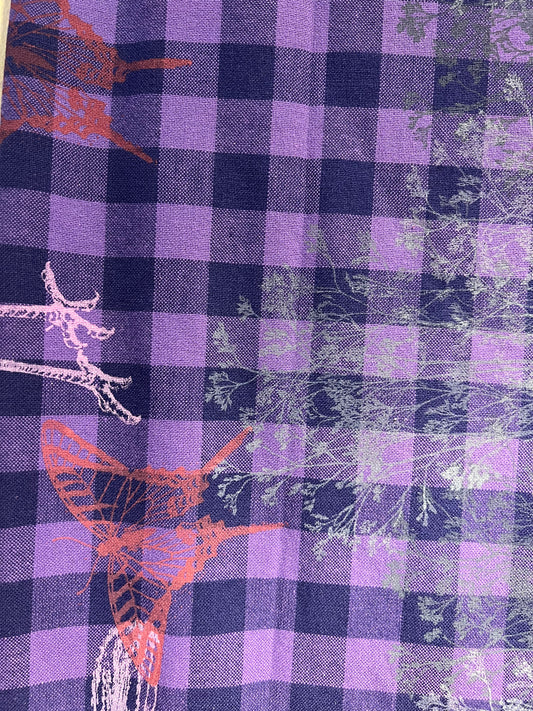 Lilla dug med natur og fugle