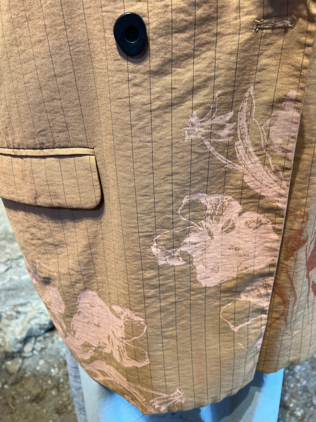 Blazer med korte ærmer str. 38