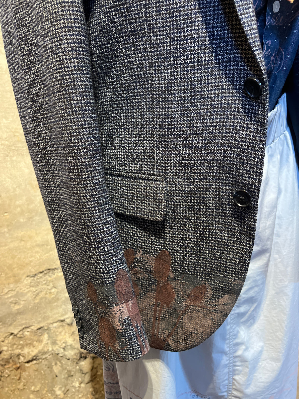 Blazer str. 38/40. Matchende vest