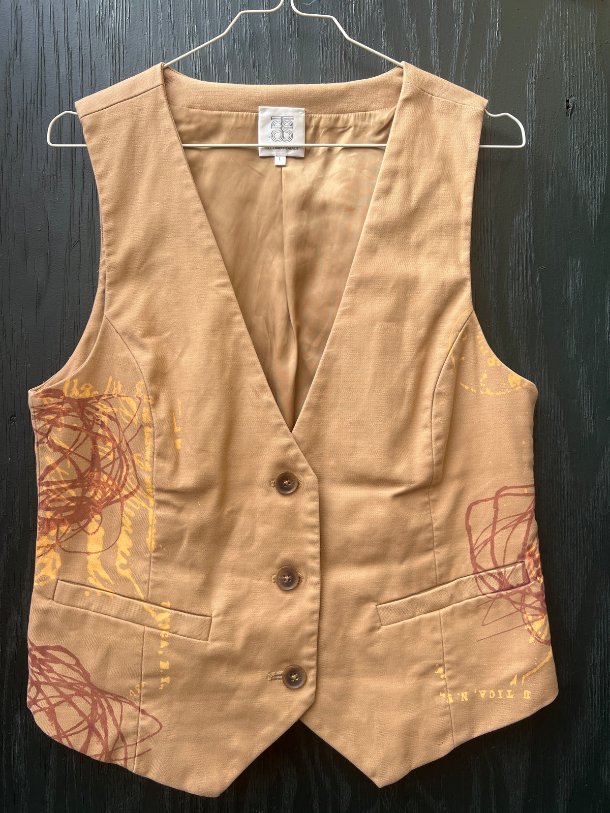 ♻️ Upcyclede veste fra ULDALL+HANSEN