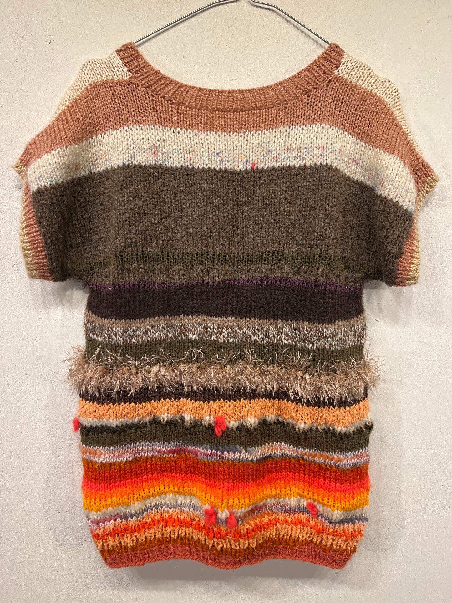 Strik med korte ærmer