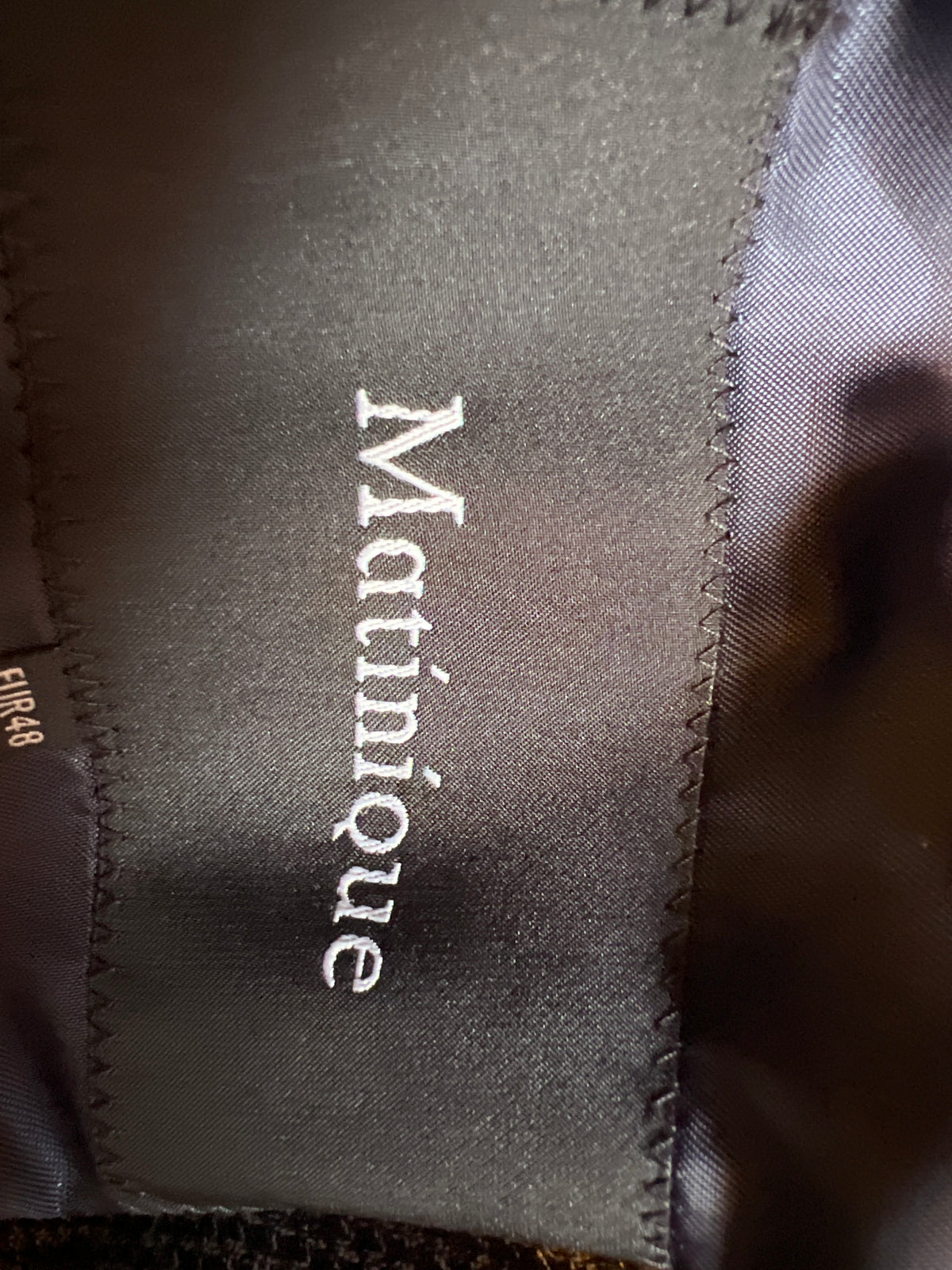 Blazer str. 38/40. Matchende vest