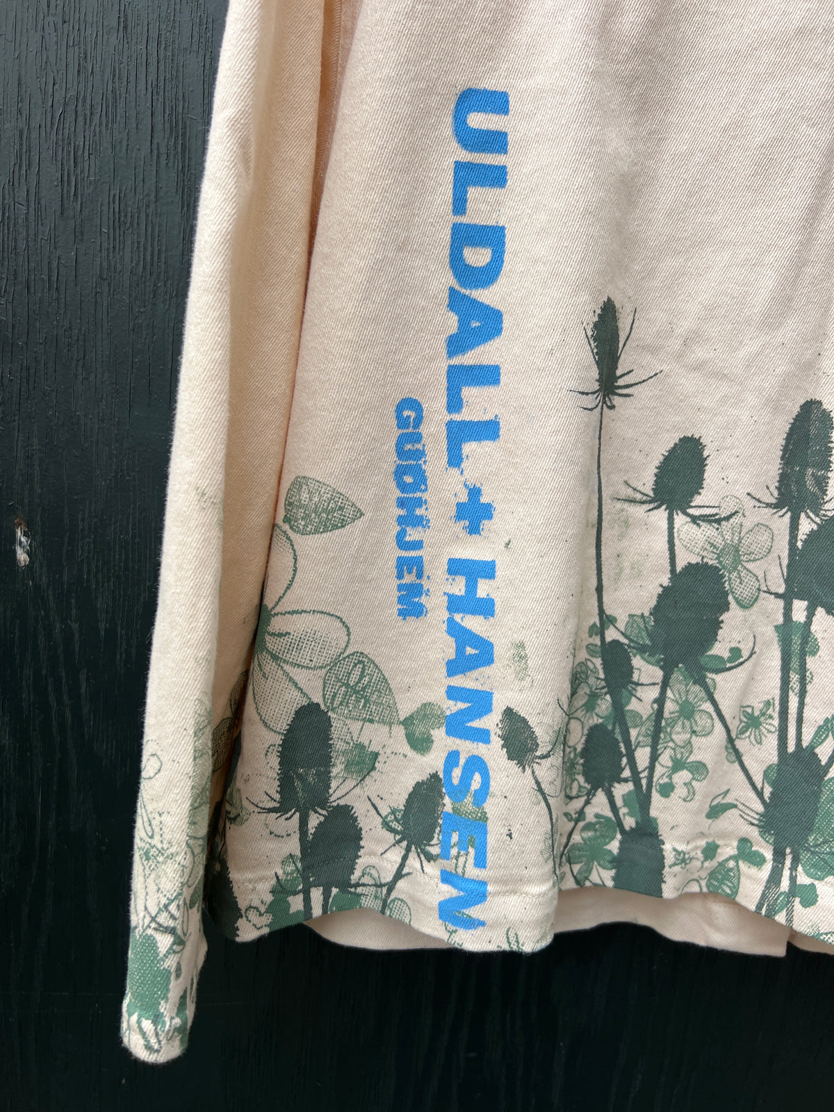 Upcycled blazer / jakker mm med serigrafi