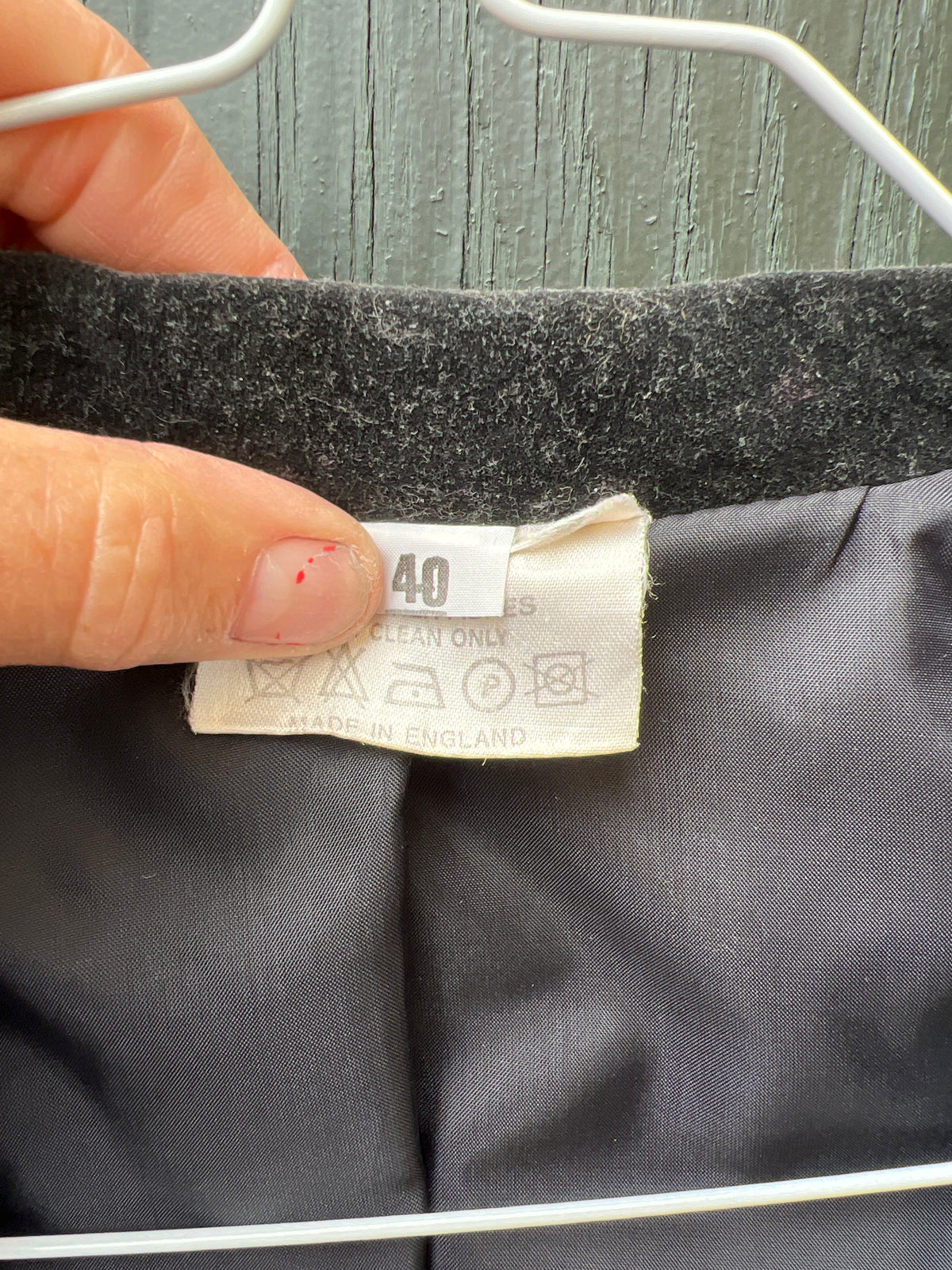 Upcycled blazer / jakker mm med serigrafi