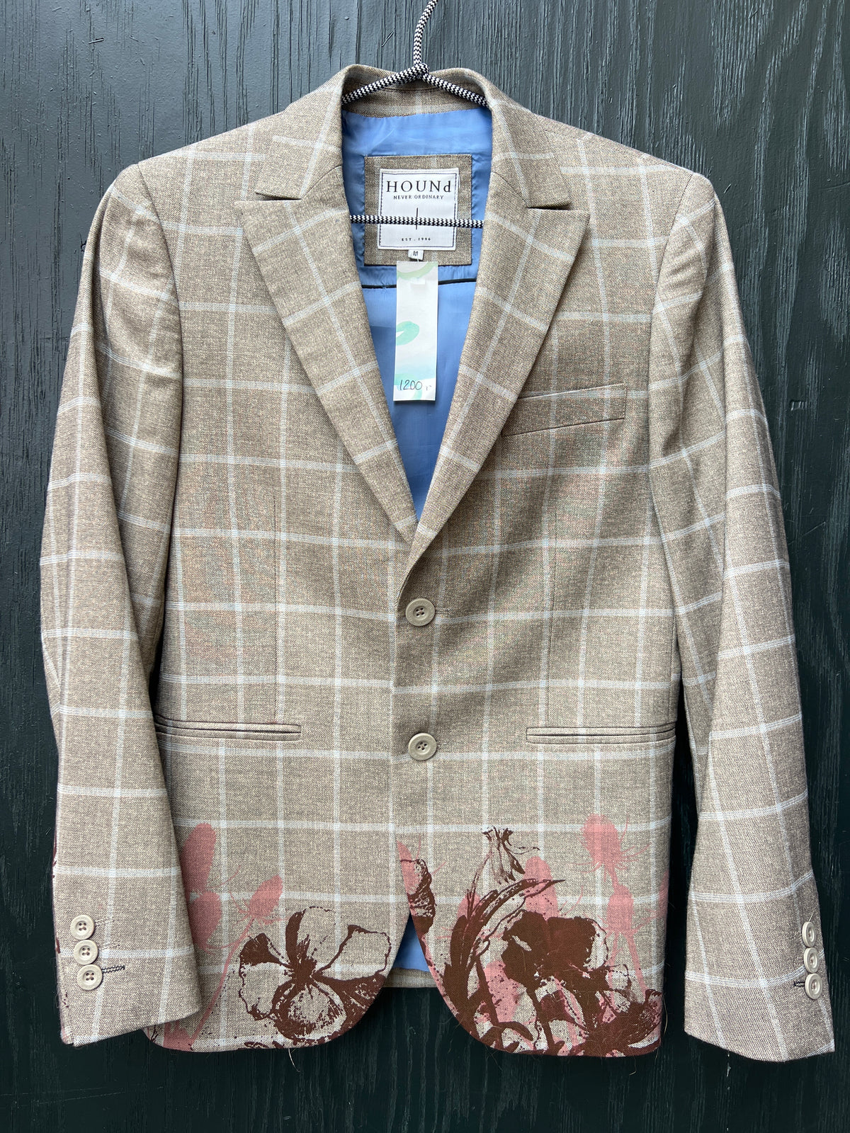 Upcycled blazer / jakker mm med serigrafi