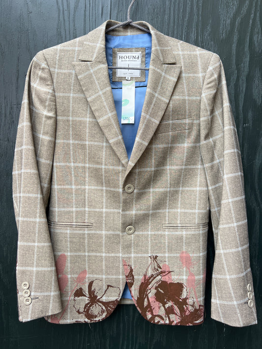 Upcycled blazer / jakker mm med serigrafi