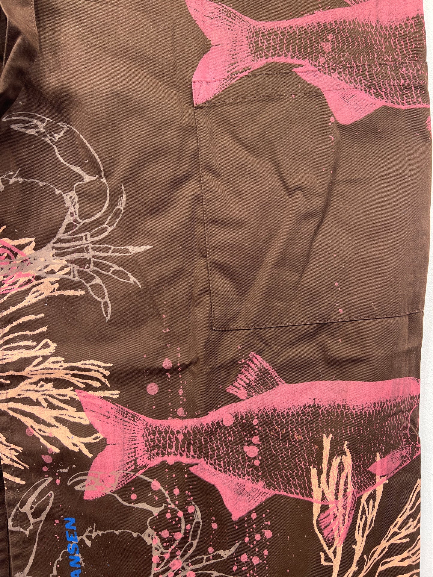 Forklæde med lille lomme foran