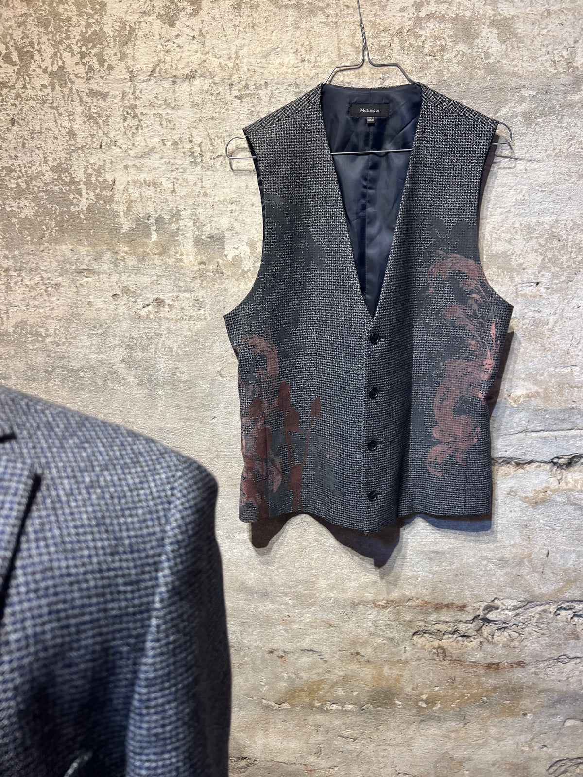 Blazer str. 38/40. Matchende vest