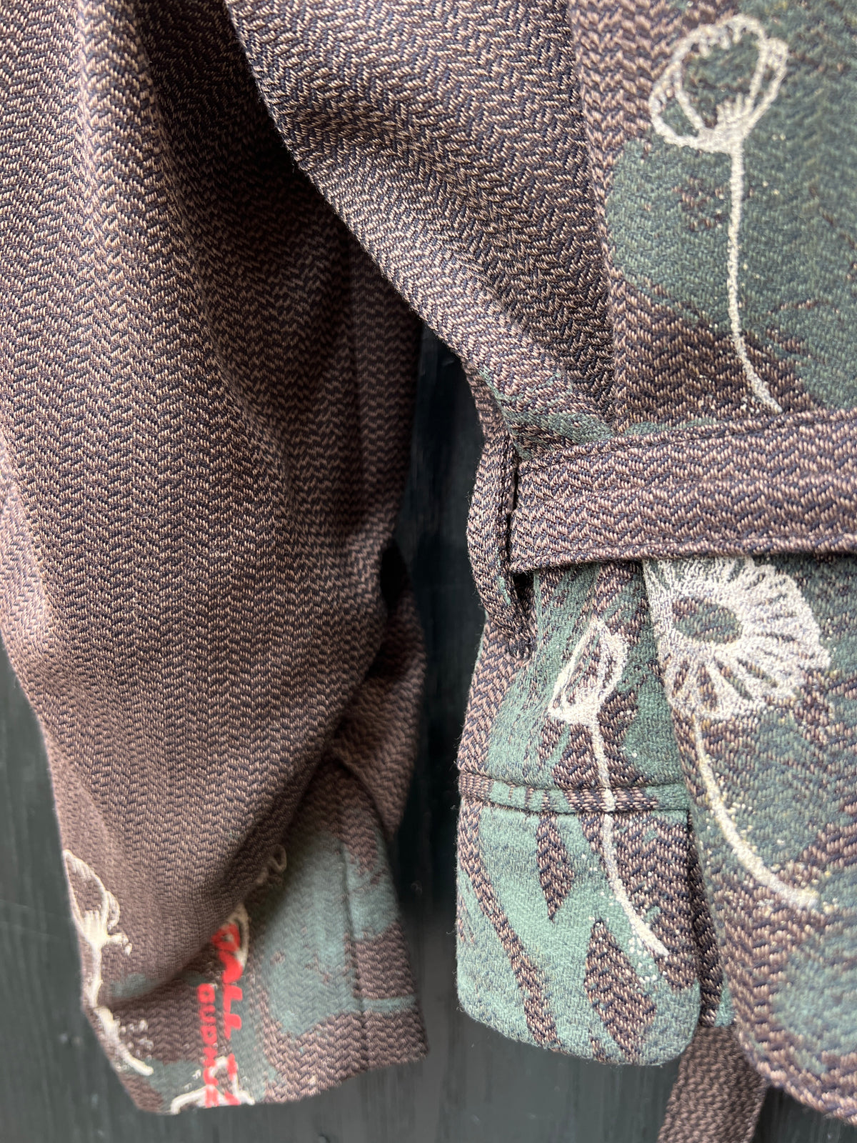 Upcycled blazer / jakker mm med serigrafi