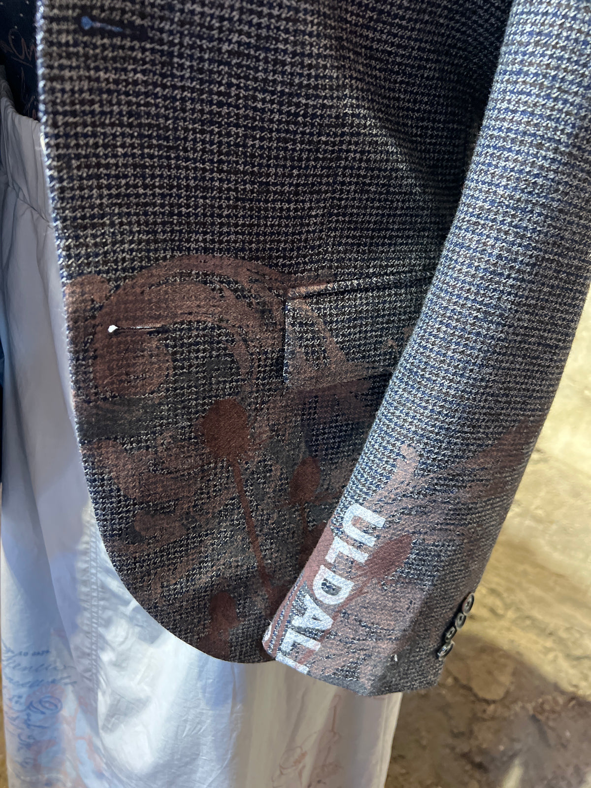 Blazer str. 38/40. Matchende vest