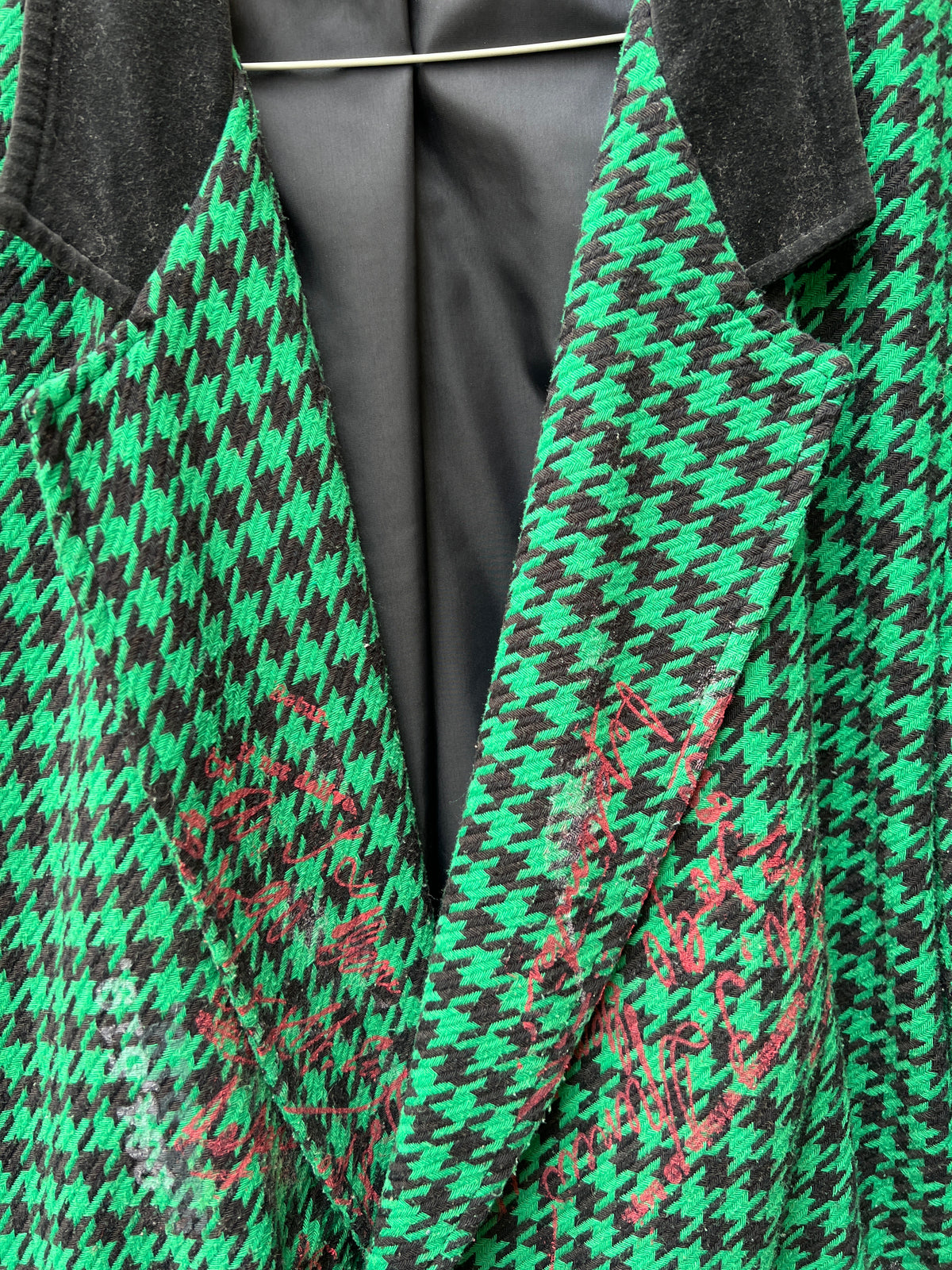 Upcycled blazer / jakker mm med serigrafi