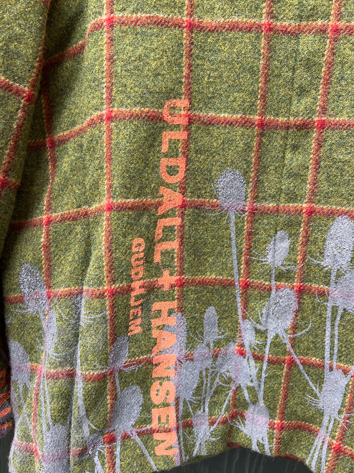 Upcycled blazer / jakker mm med serigrafi