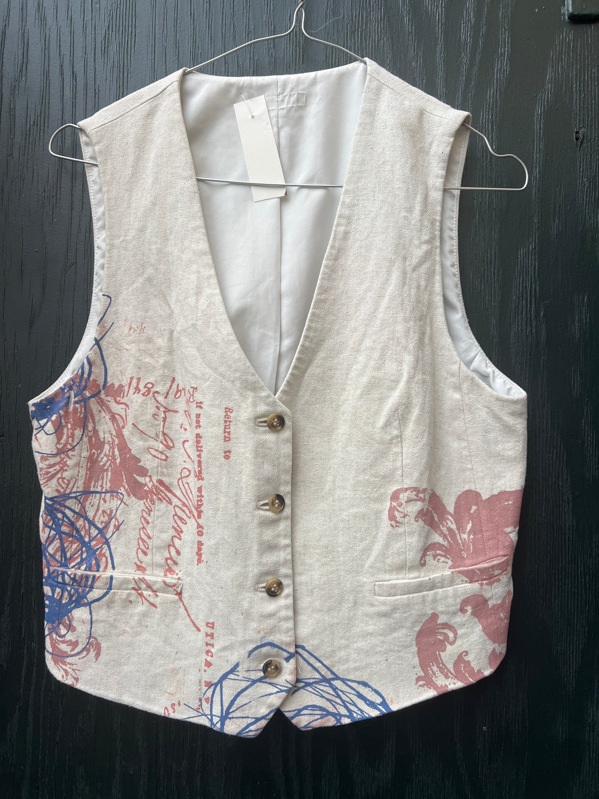 ♻️ Upcyclede veste fra ULDALL+HANSEN