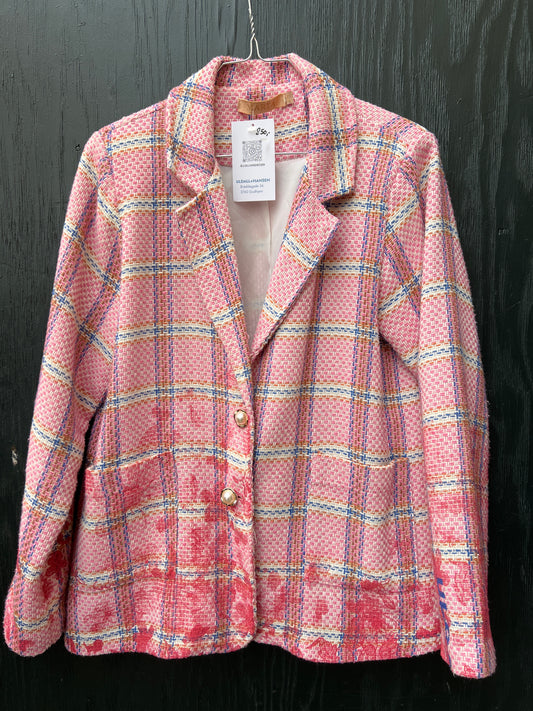 Upcycled blazer / jakker mm med serigrafi
