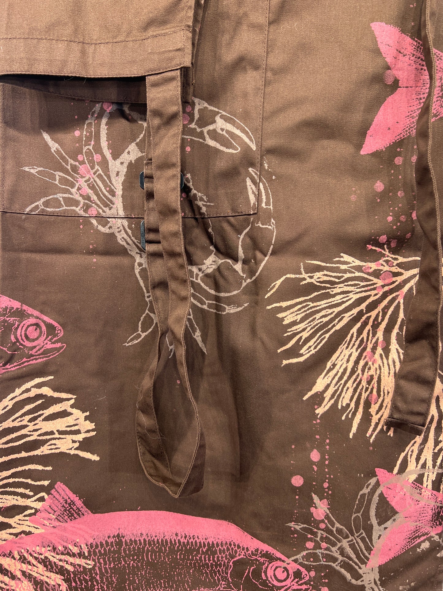 Forklæde med lille lomme foran