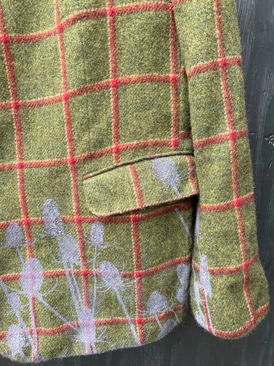 Upcycled blazer / jakker mm med serigrafi