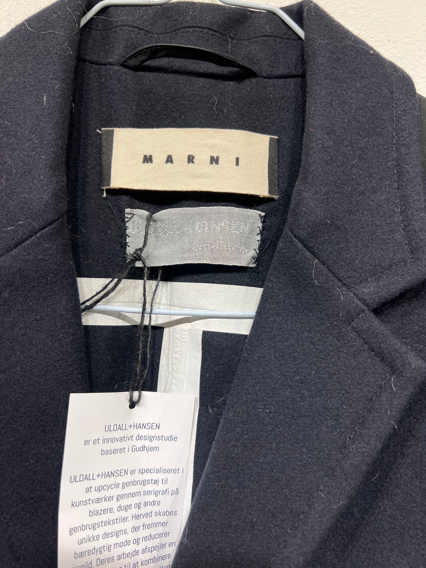 Blazer MARNI x ULDALL+HANSEN