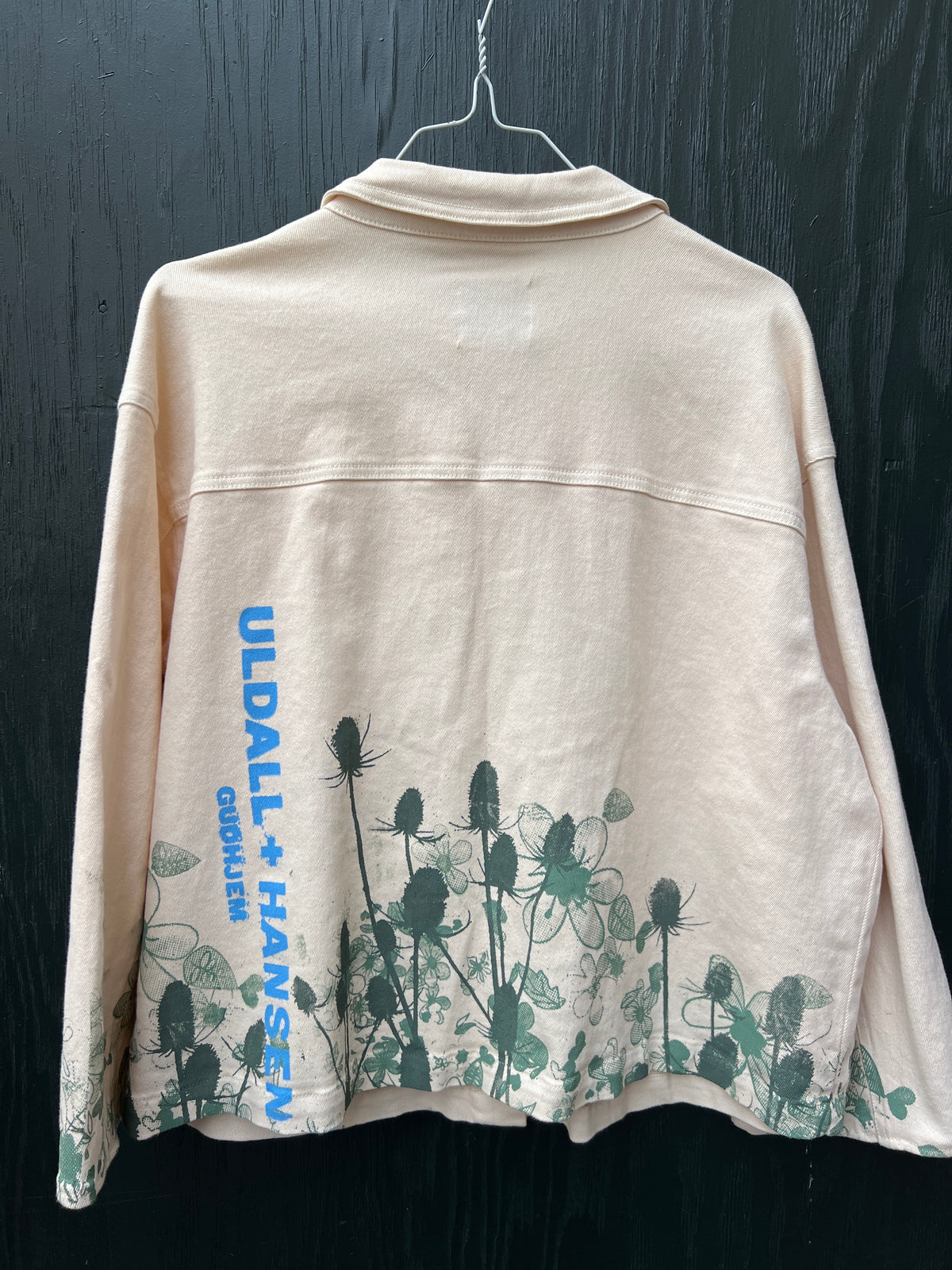 Upcycled blazer / jakker mm med serigrafi