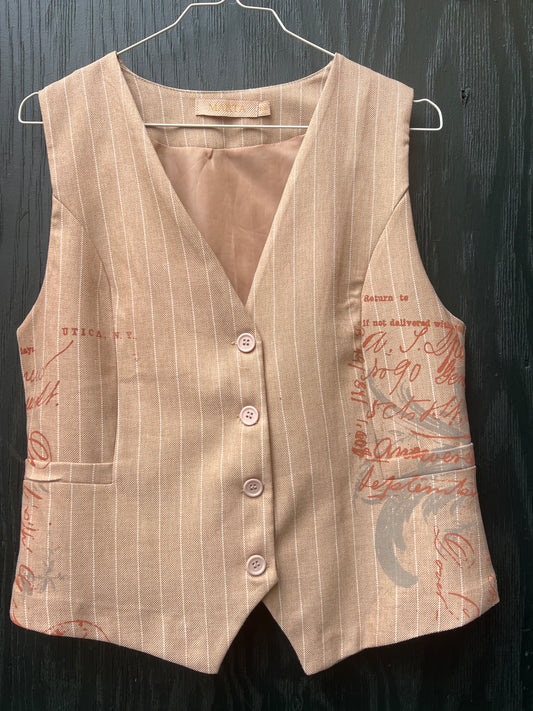 ♻️ Upcyclede veste fra ULDALL+HANSEN