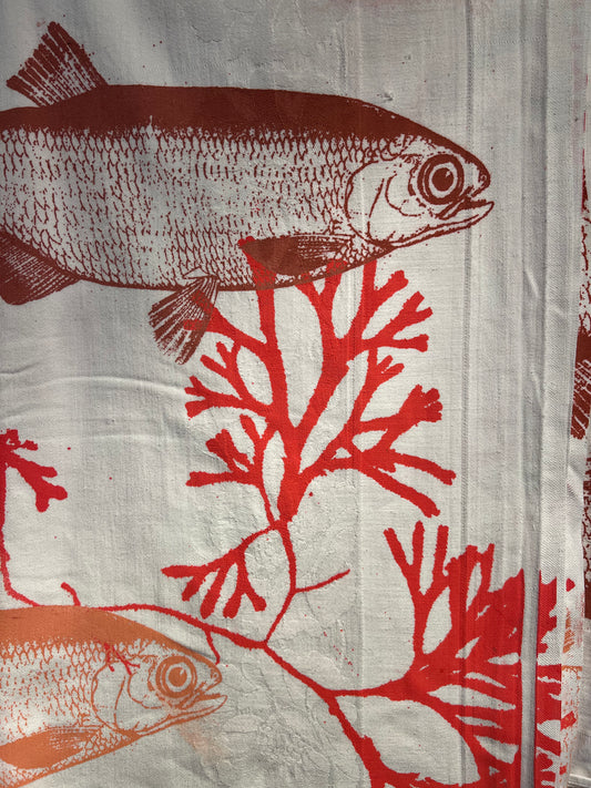 Dug med rødt havmiljø