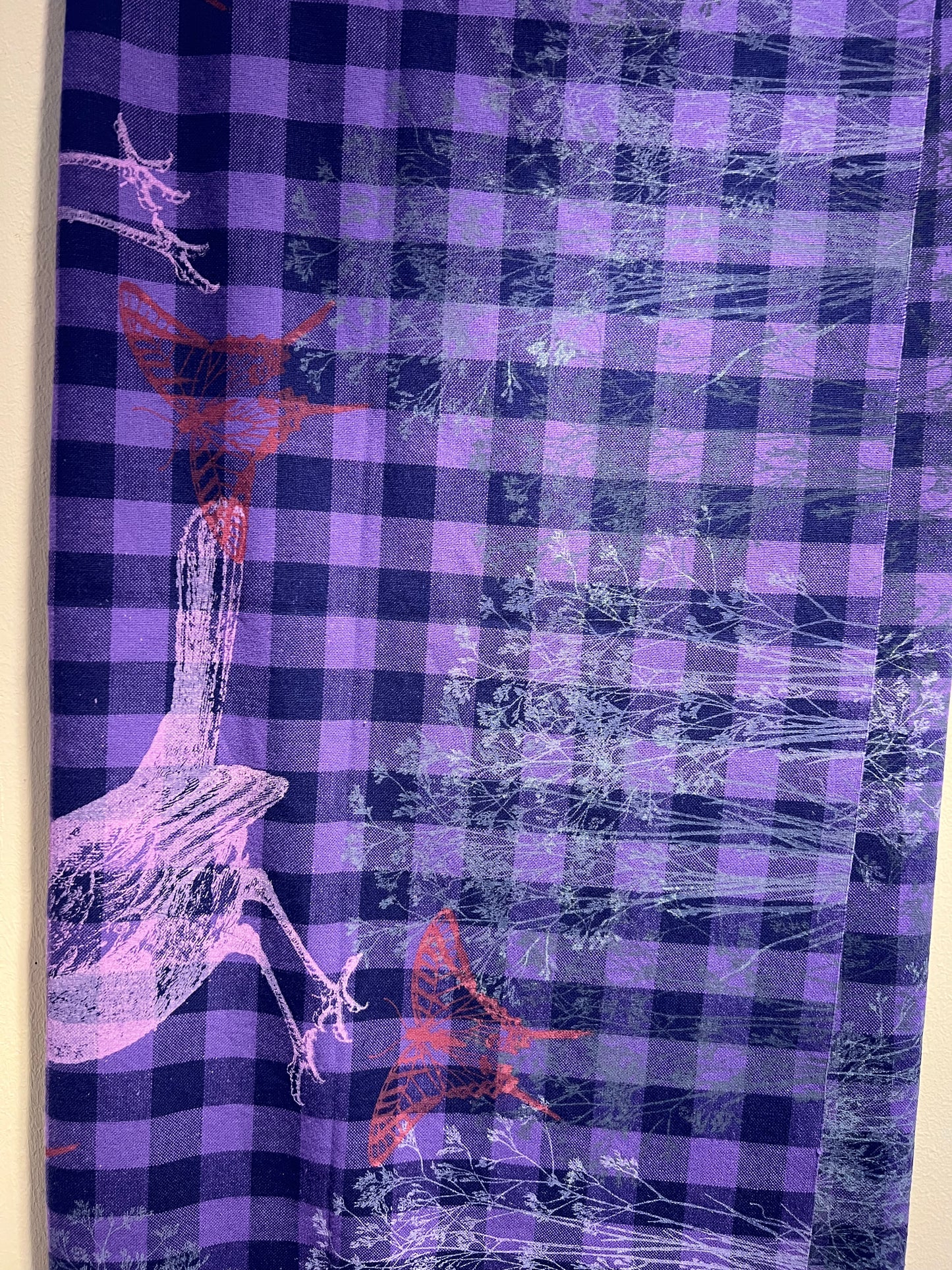 Lilla dug med natur og fugle