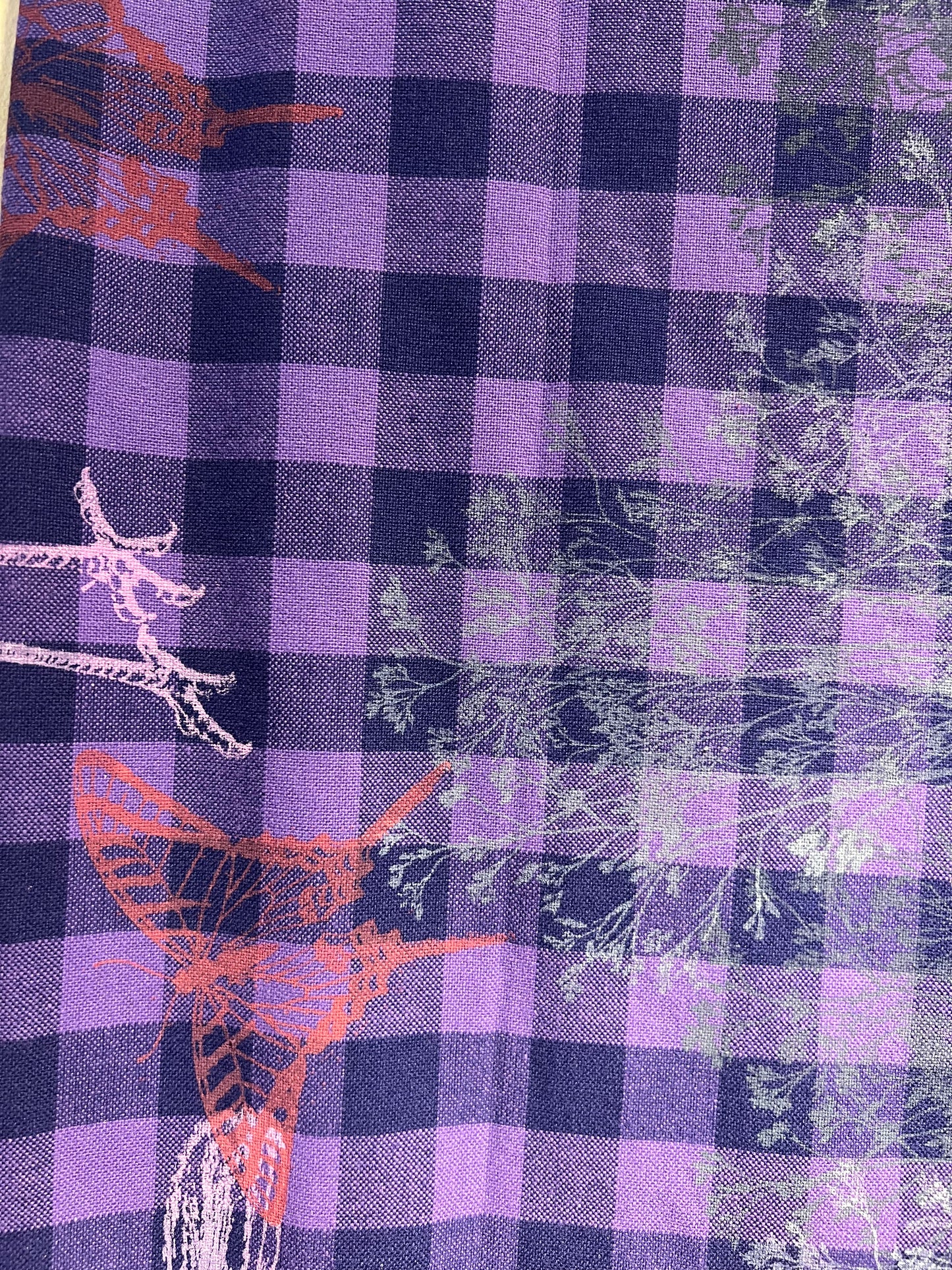 Lilla dug med natur og fugle