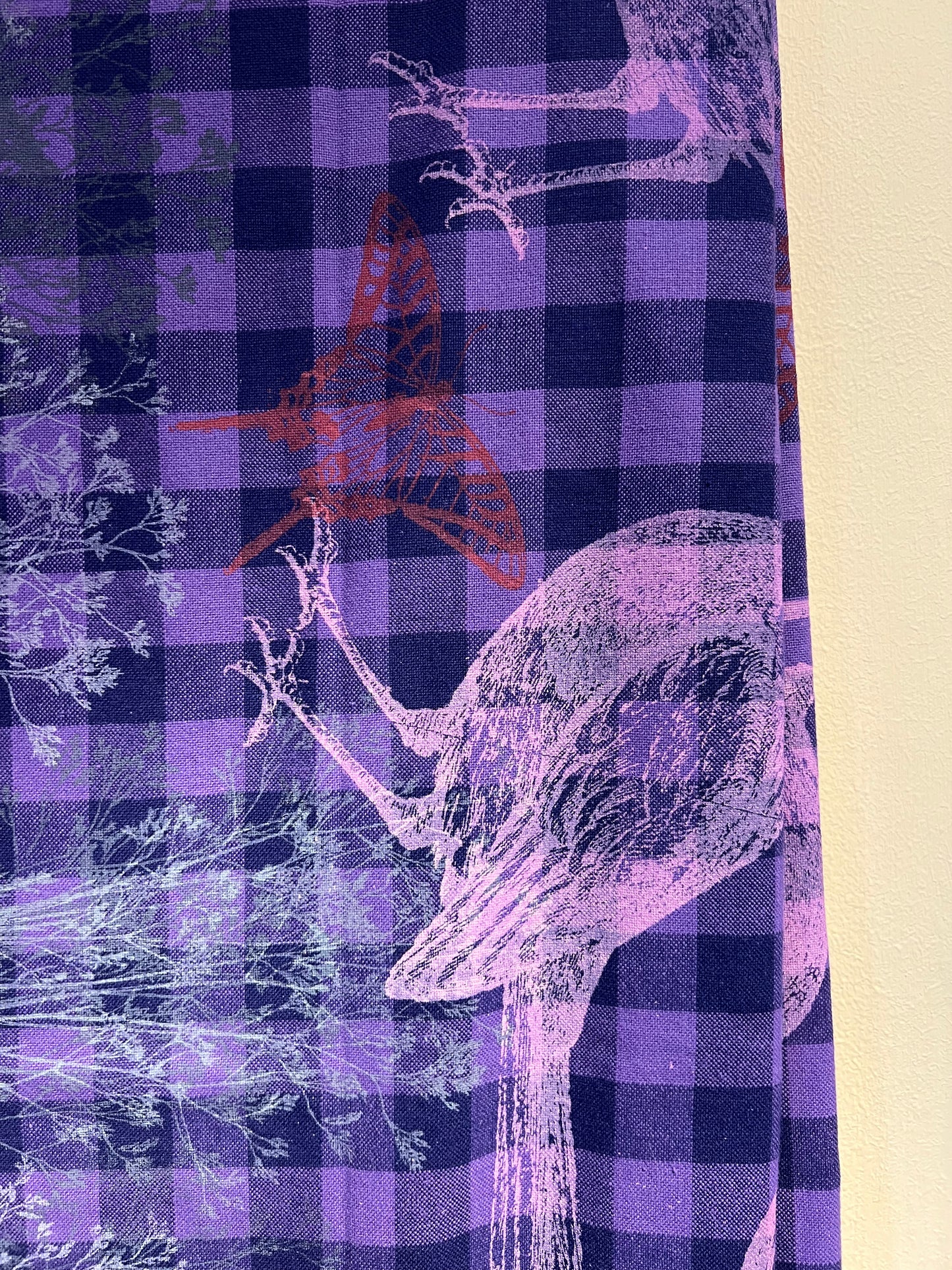 Lilla dug med natur og fugle