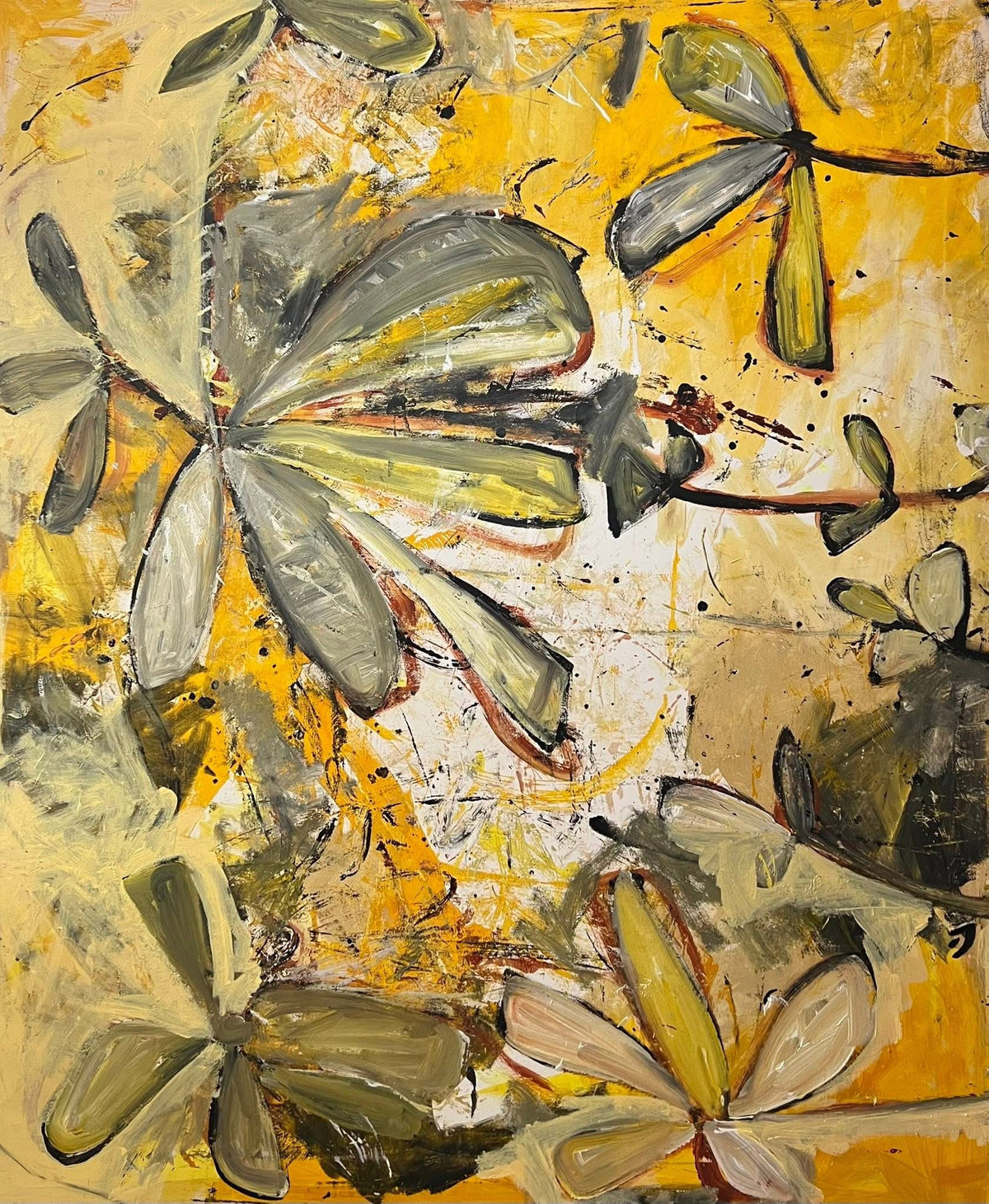 Maleri 120x100 cm