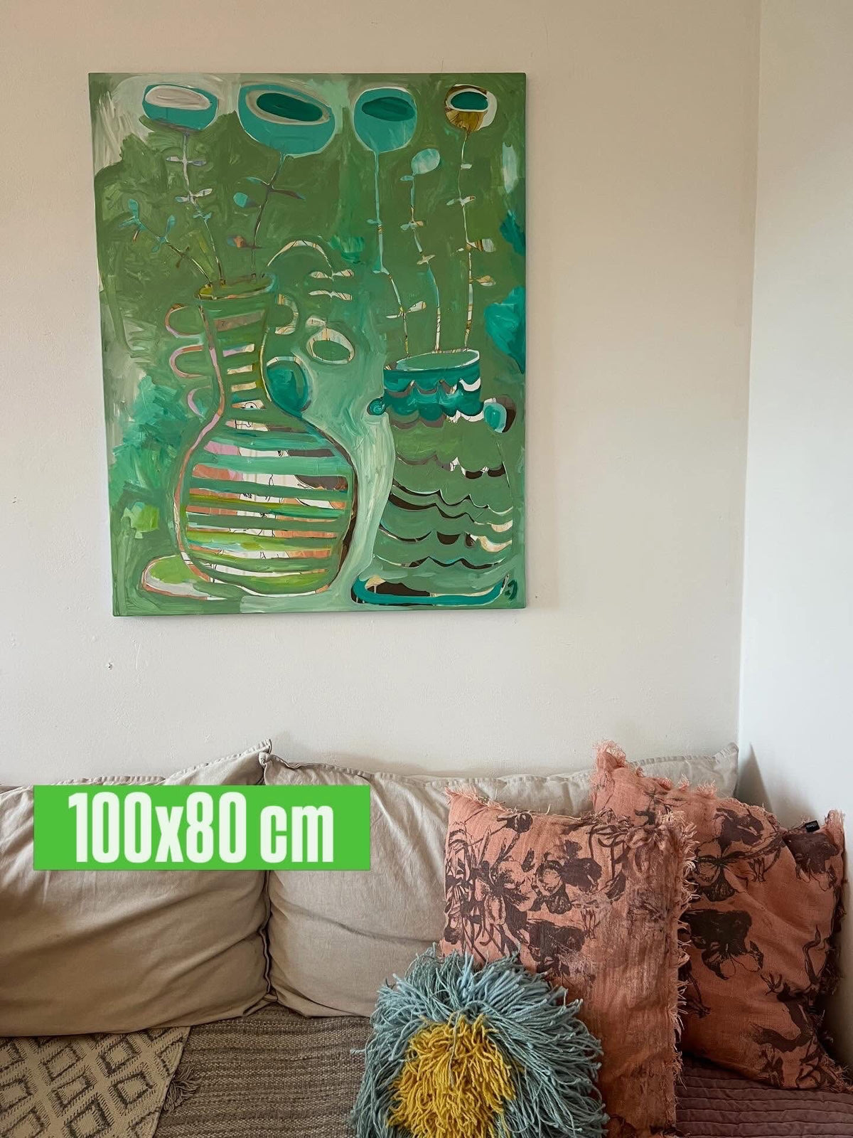 Maleri 100x80 cm